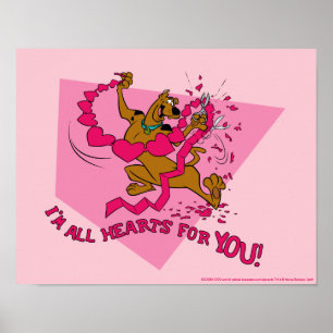 Affiche Scooby-Doo - Je suis tout coeur pour vous