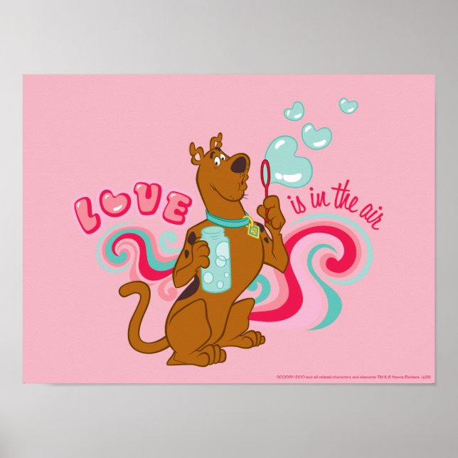 Affiche Scooby-Doo - L'Amour Est Dans L'Air (Devant)