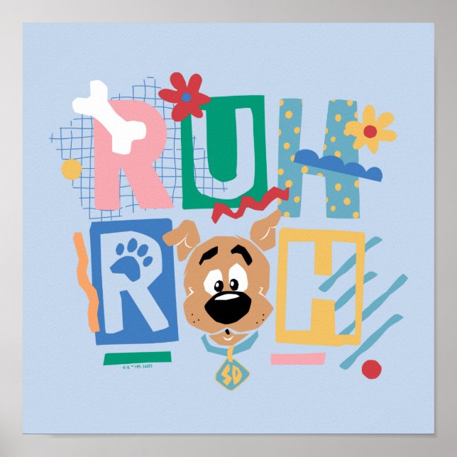 Affiche Scooby-Doo | Ruh Roh Baby Scooby-Doo (Devant)