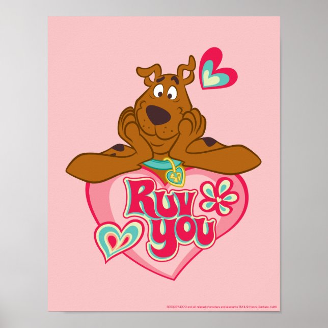 Affiche Scooby-Doo - Ruv You (Devant)
