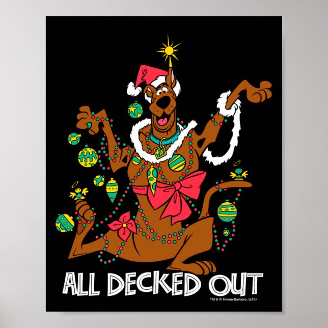 Affiche Scooby Doo tout pimpé  (Devant)