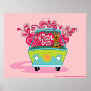 Affiche Scooby-Doo - Tu Me Rends Fou