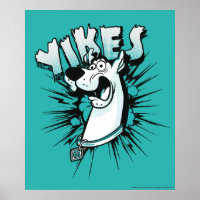 Scooby-Doo "Yikes !" Graphique demi-ton