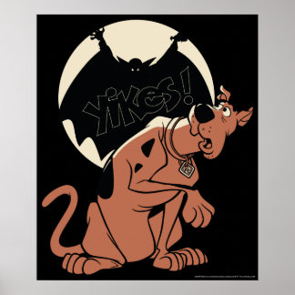 Affiche Scooby-Doo "Yikes!" Vampire Shadow