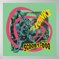 Scooby-Doo Zoinks Punk Guitare Graphisme
