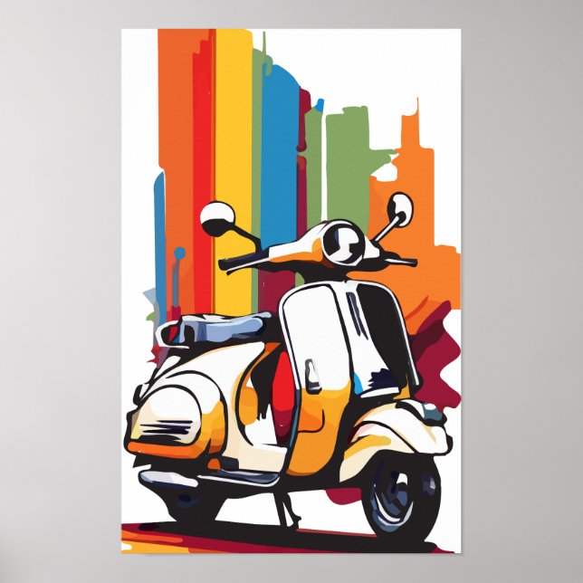 Affiche Scooter (Devant)