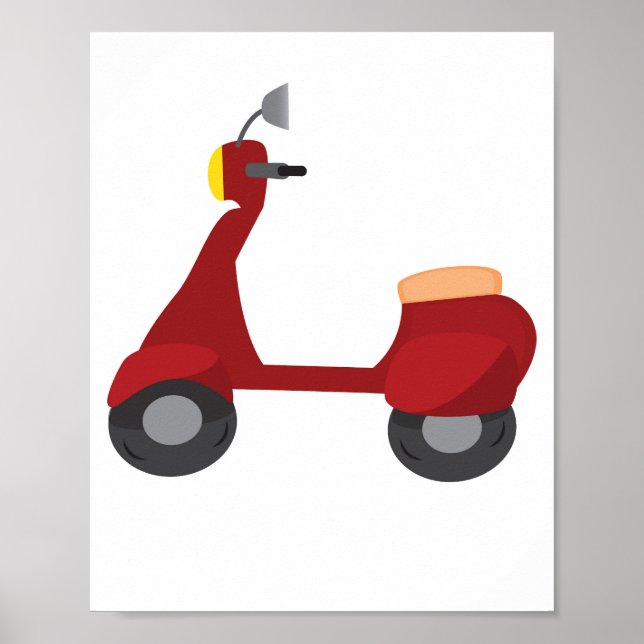 Affiche Scooter (Devant)