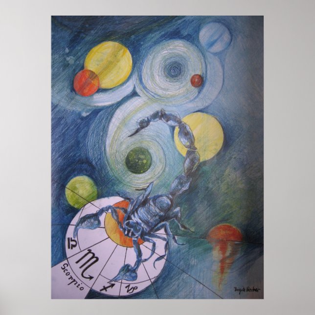 AFFICHE SCORPIO (Devant)