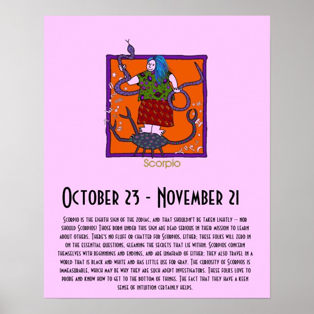 Affiche Scorpio (Devant)