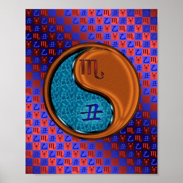 Affiche Scorpio & Bois Ox (Devant)