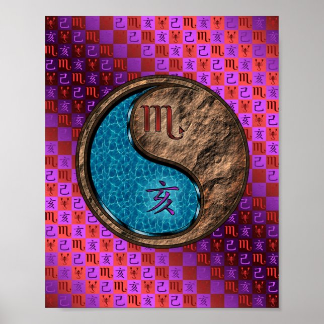 Affiche Scorpio & Earth Boar (Devant)