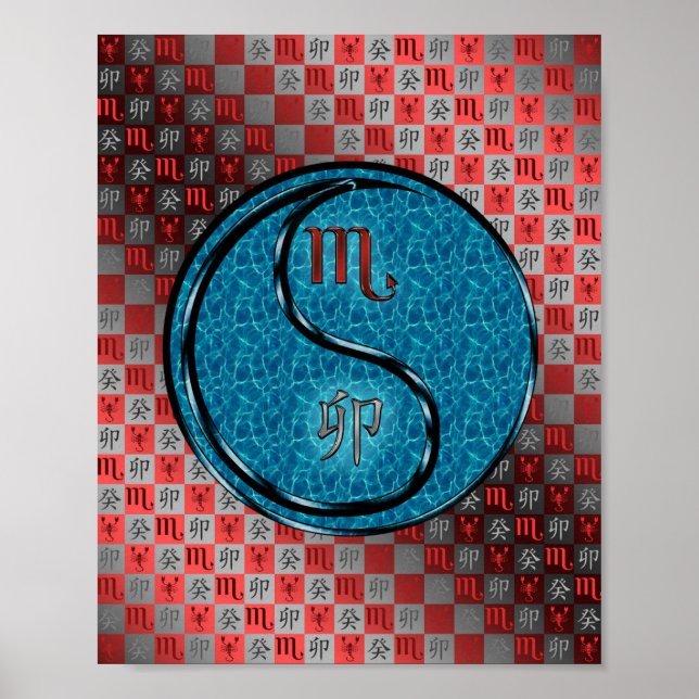 Affiche Scorpio & Eau Rabbit (Devant)