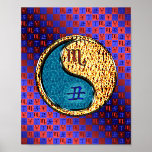 Affiche Scorpio et Ox de feu