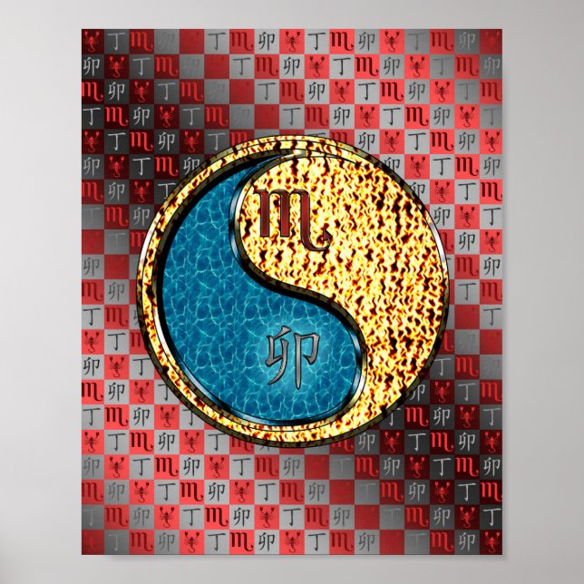 Affiche Scorpio et Rabbit de feu (Devant)