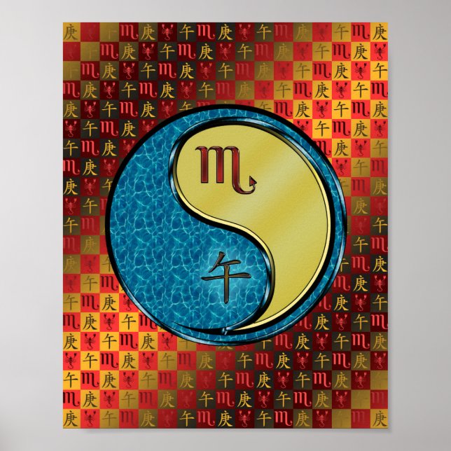 Affiche Scorpio & Metal Horse (Devant)