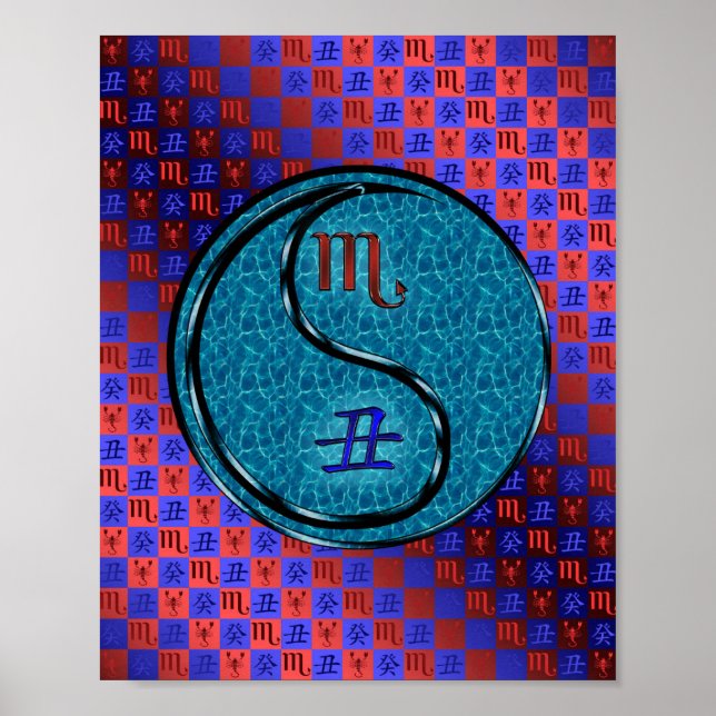 Affiche Scorpio & Ox d'eau (Devant)