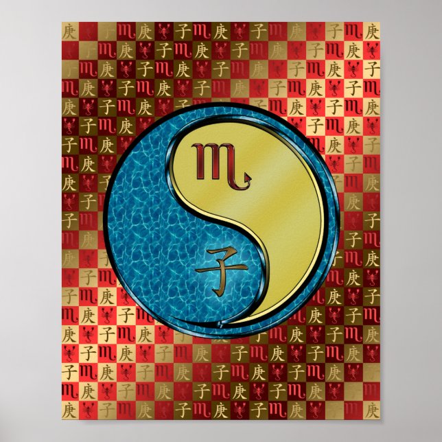 Affiche Scorpio & Rat Métal (Devant)