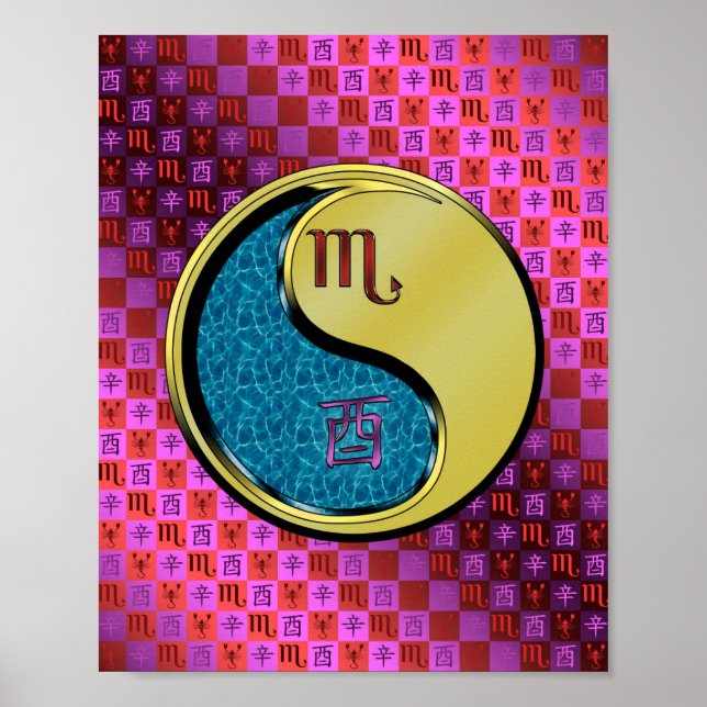 Affiche Scorpio & Rooster Metal (Devant)
