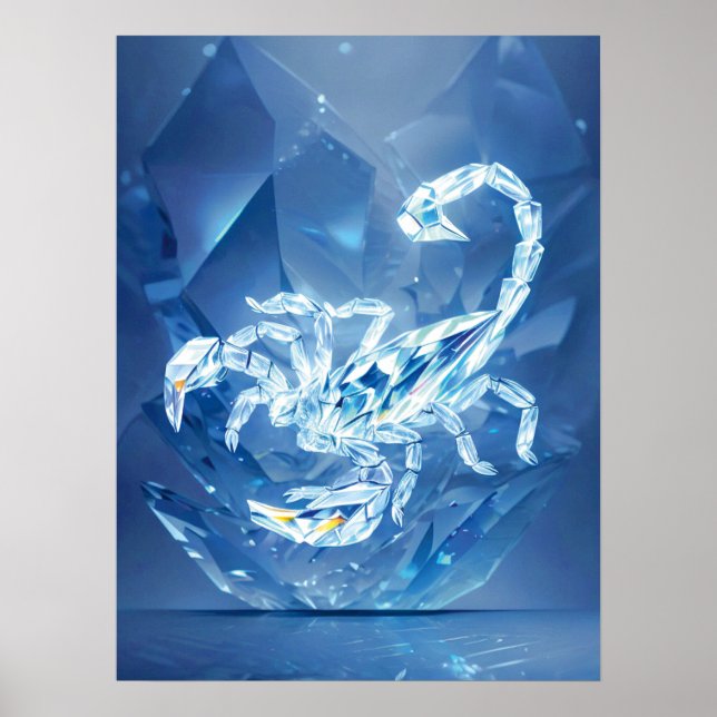 Affiche Scorpio, signe zodiaque (Devant)