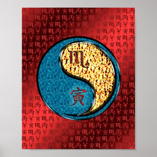 Affiche Scorpio & Tiger