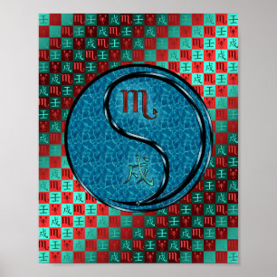 Affiche Scorpio & Water Dog