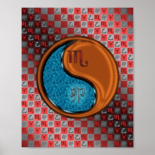 Affiche Scorpio & Wood Rabbit (Devant)