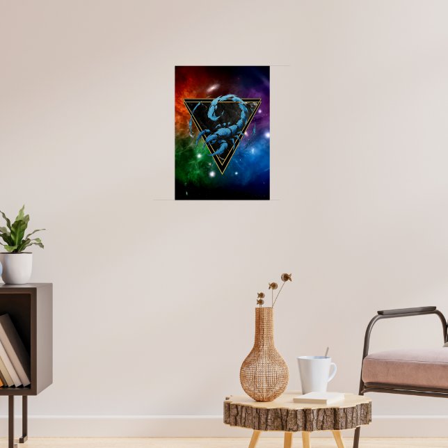 Affiche Scorpion Zodiaque Cadeau Astrologie (Salon 3)