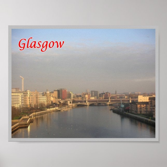 Affiche Scotland - Glasgow - (Devant)
