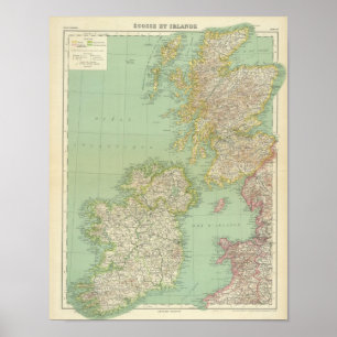 Affiche Scotland, Ireland