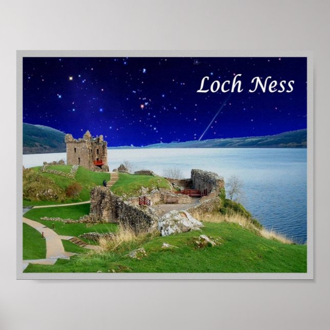 Affiche Scotland - Loch Ness - (Devant)