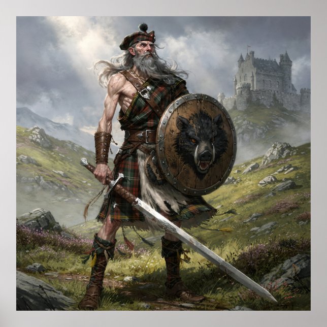 Affiche Scotsman (Devant)