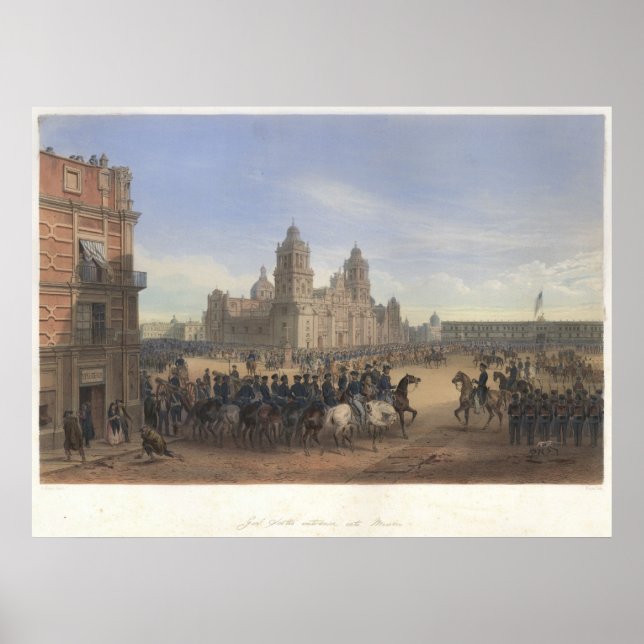 Affiche Scott à Mexico (Devant)