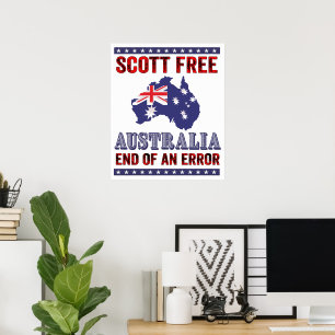 Affiche Scott Free - Australie Fin d'une erreur