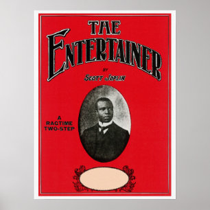 Affiche Scott Joplin Song Sheet Cover