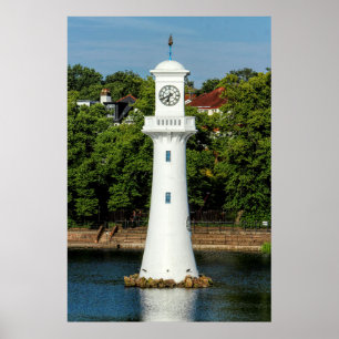 Affiche Scott Memorial, Roath Park Lake, Cardiff, Pays de 