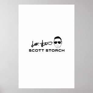 Affiche Scott Storch White