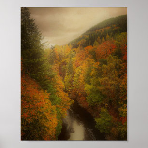 Affiche Scottish Highlands in fall