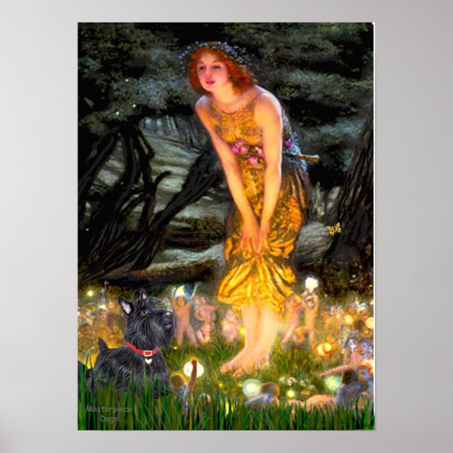 Affiche Scottish Terrier 6-Mid Eve (Devant)