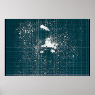 Affiche Scratched Design