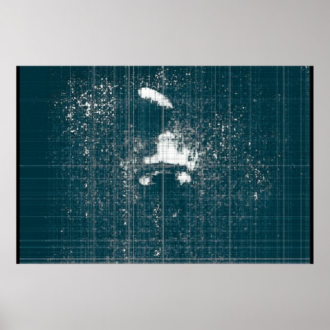 Affiche Scratched Design (Devant)