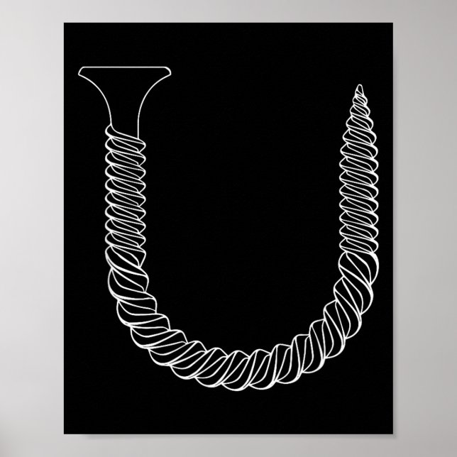 Affiche Screw Shaped U - Funny Tool Insul  (Devant)
