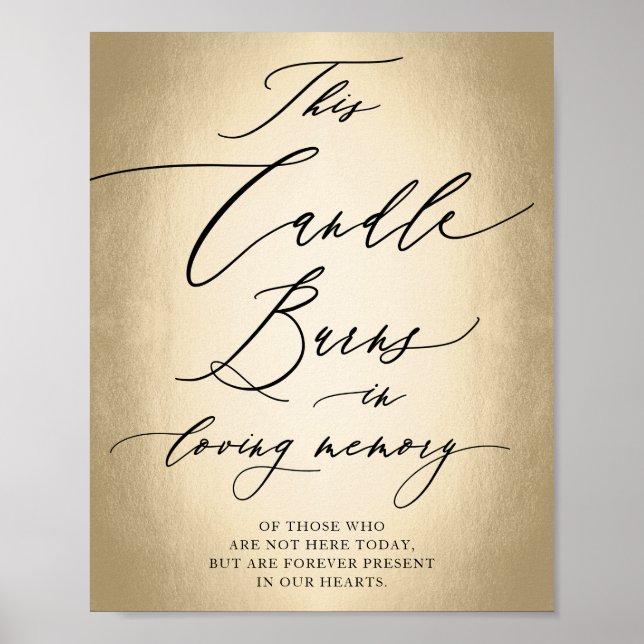 Affiche Script de calligraphie dans le signe Mariage de mé (Devant)