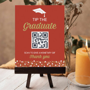 Affiche Script Gold Foil Confetti Astuce Le Signe Graduel