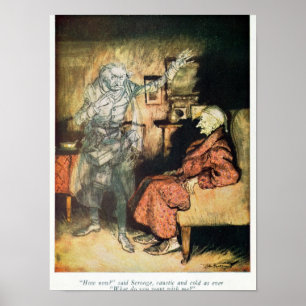 Affiche Scrooge and The Ghost of Marley