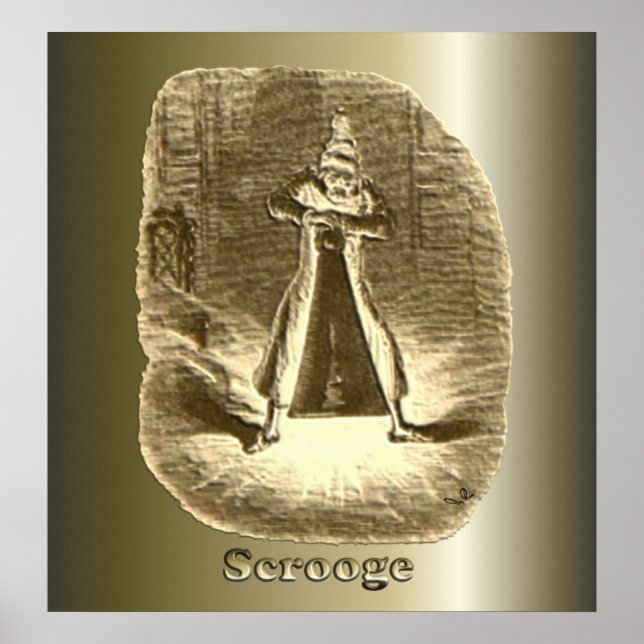 Affiche Scrooge de Noël - Carol de Noël (Devant)