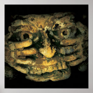 Affiche Sculpture de acroupissement