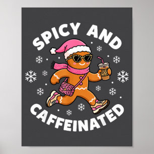 Affiche Scy Et Caféiné Nk Pain D'épice Noël Café Pour
