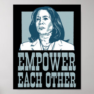 Affiche Se Donner Les Moyens D'Être Kamala Harris Pour Le