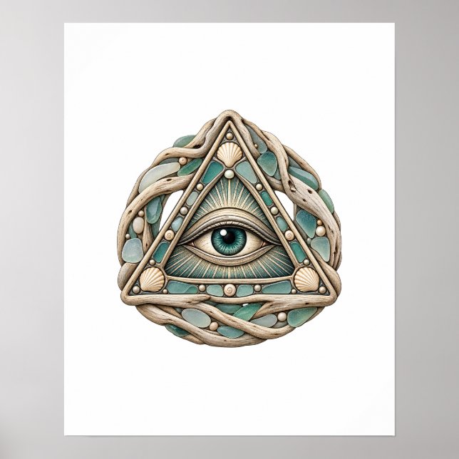Affiche Sea Glass Eye (Devant)
