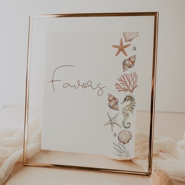 Affiche Sea You Soon Baby Shower Favors (Créateur téléchargé)